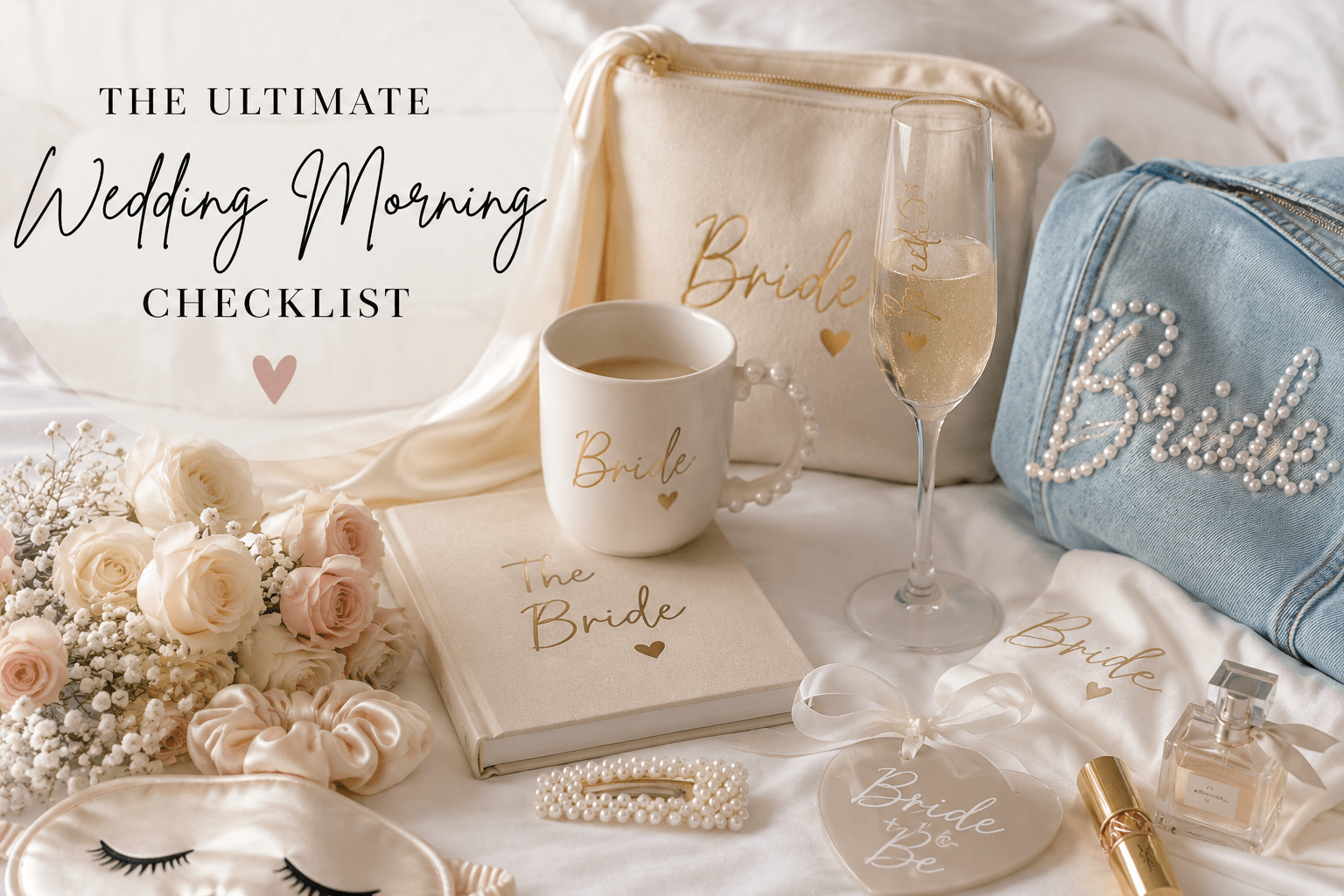 What Every Bride Needs the Morning of Her Wedding (The Ultimate Checklist) - Bespoke Bridal Co