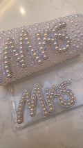 Personalised Mrs Pearl Tumbler & Phone Case Gift Set – Luxury Bridal Bundle