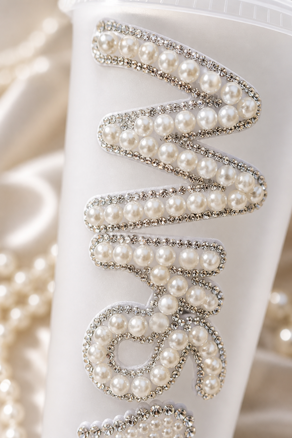 Personalised Mrs Frosted Tumbler Cup – Luxury Bridal Wedding Cup