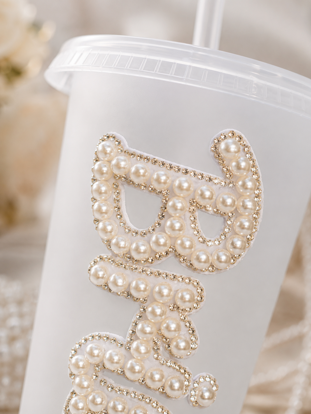 Personalised Bride Frosted Tumbler Cup – Luxury Bridal Gift & Wedding Keepsake
