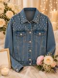Personalised Bridal Denim Jacket – Custom Bride Wedding Jacket | Pre-Order
