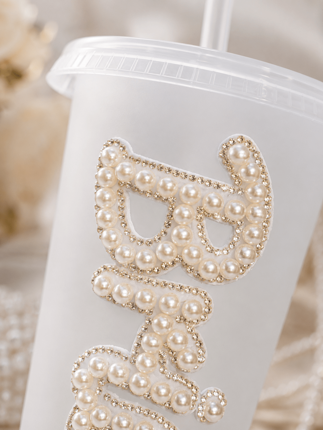 Personalised Bride Frosted Tumbler Cup – Luxury Bridal Gift & Wedding Keepsake - Bespoke Bridal Co