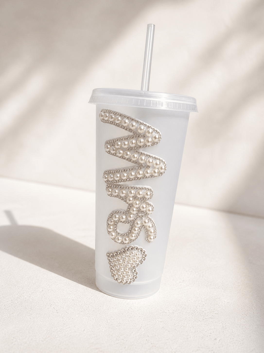 Personalised Mrs Frosted Tumbler Cup – Luxury Bridal Wedding Cup - Bespoke Bridal Co