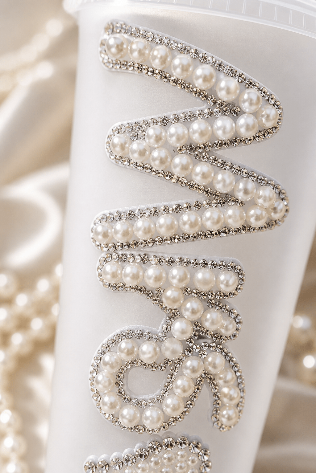 Personalised Mrs Frosted Tumbler Cup – Luxury Bridal Wedding Cup - Bespoke Bridal Co